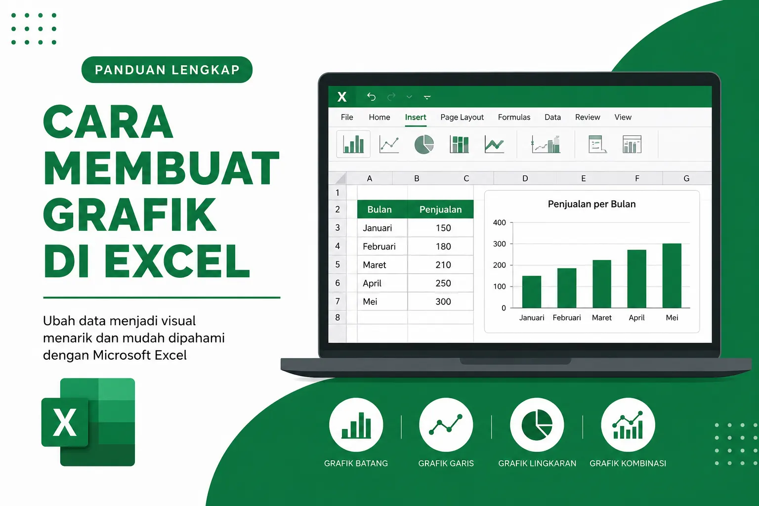 Cara Membuat Grafik di Excel