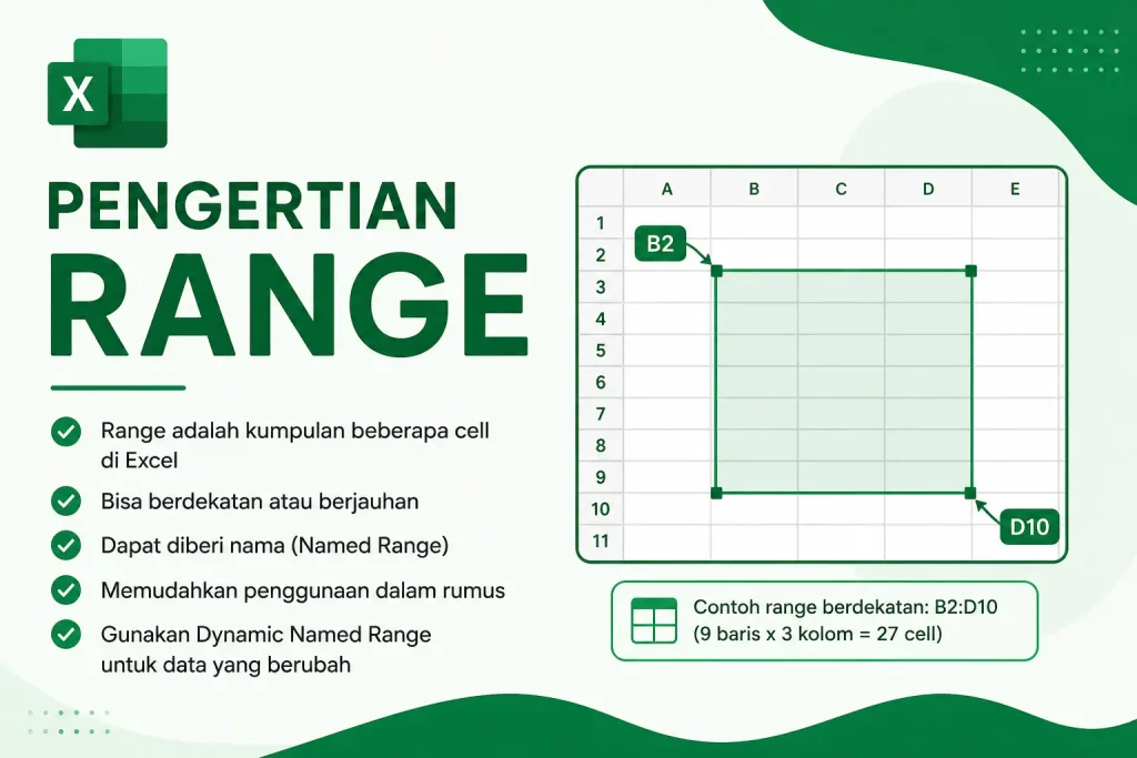 Pengertian Range di Microsoft Excel