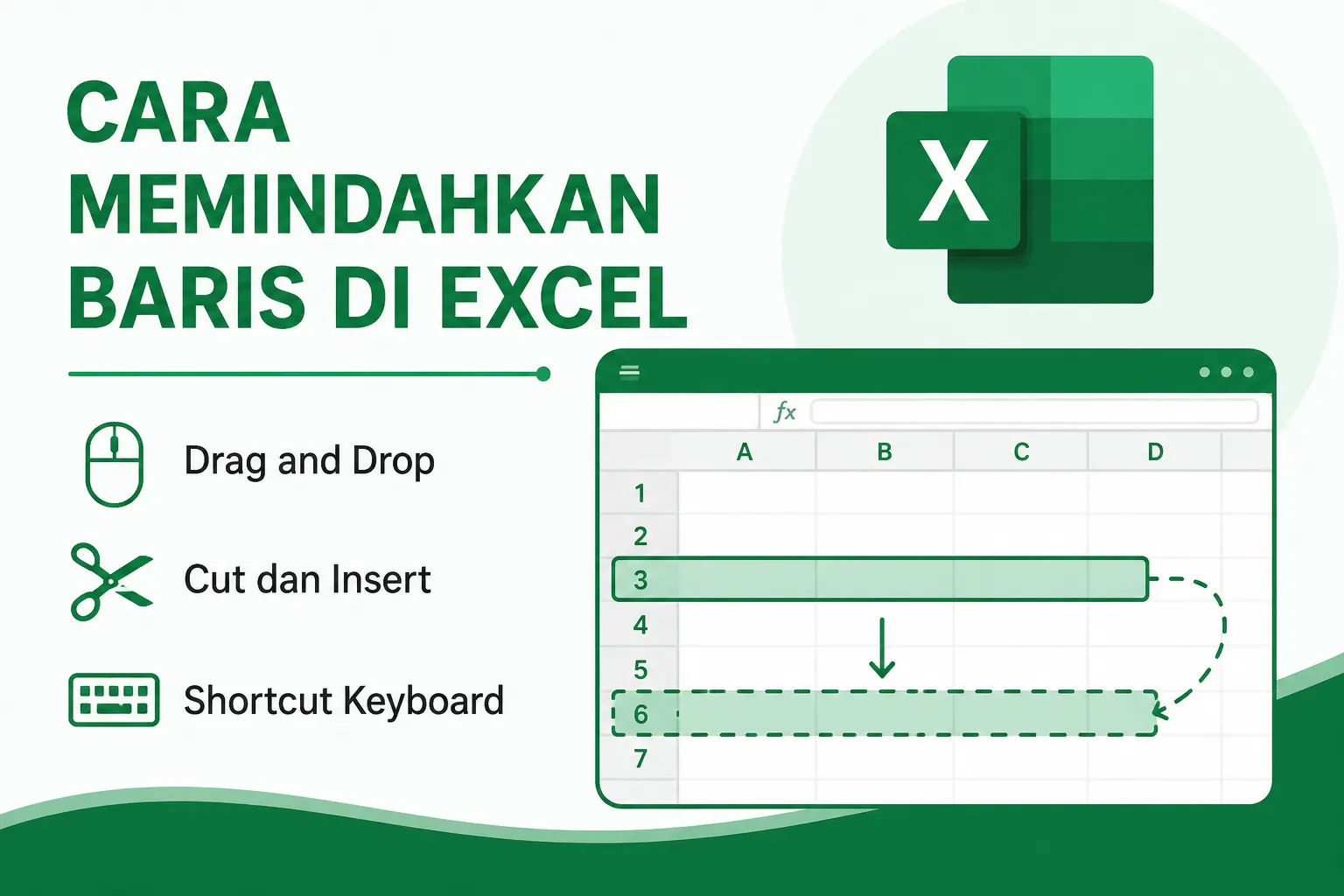 Cara Memindahkan Baris di Excel dengan Mudah dan Cepat untuk Semua Pengguna