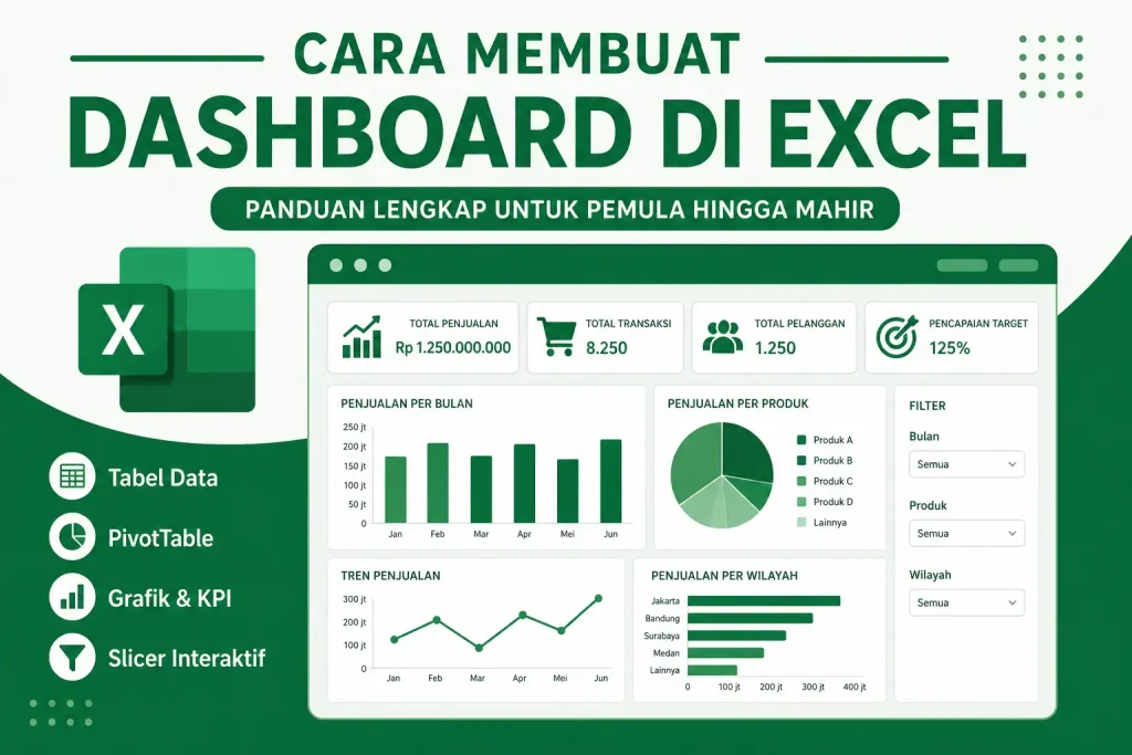 Cara Membuat Dashboard di Microsoft Excel