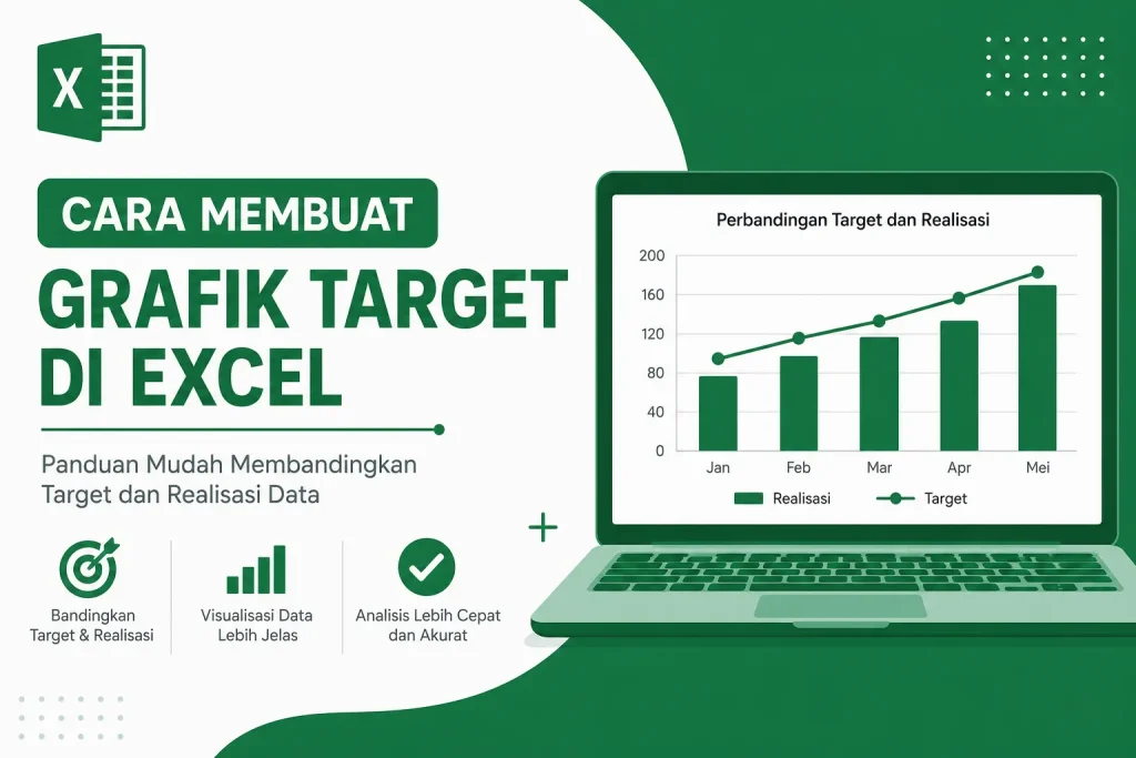 Cara Membuat Grafik Target di Excel