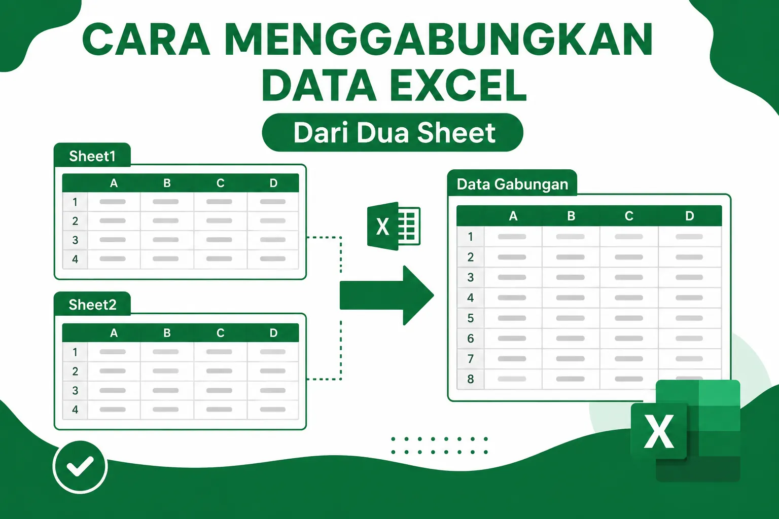 Cara Menggabungkan Data Excel dari Dua Sheet dengan Mudah