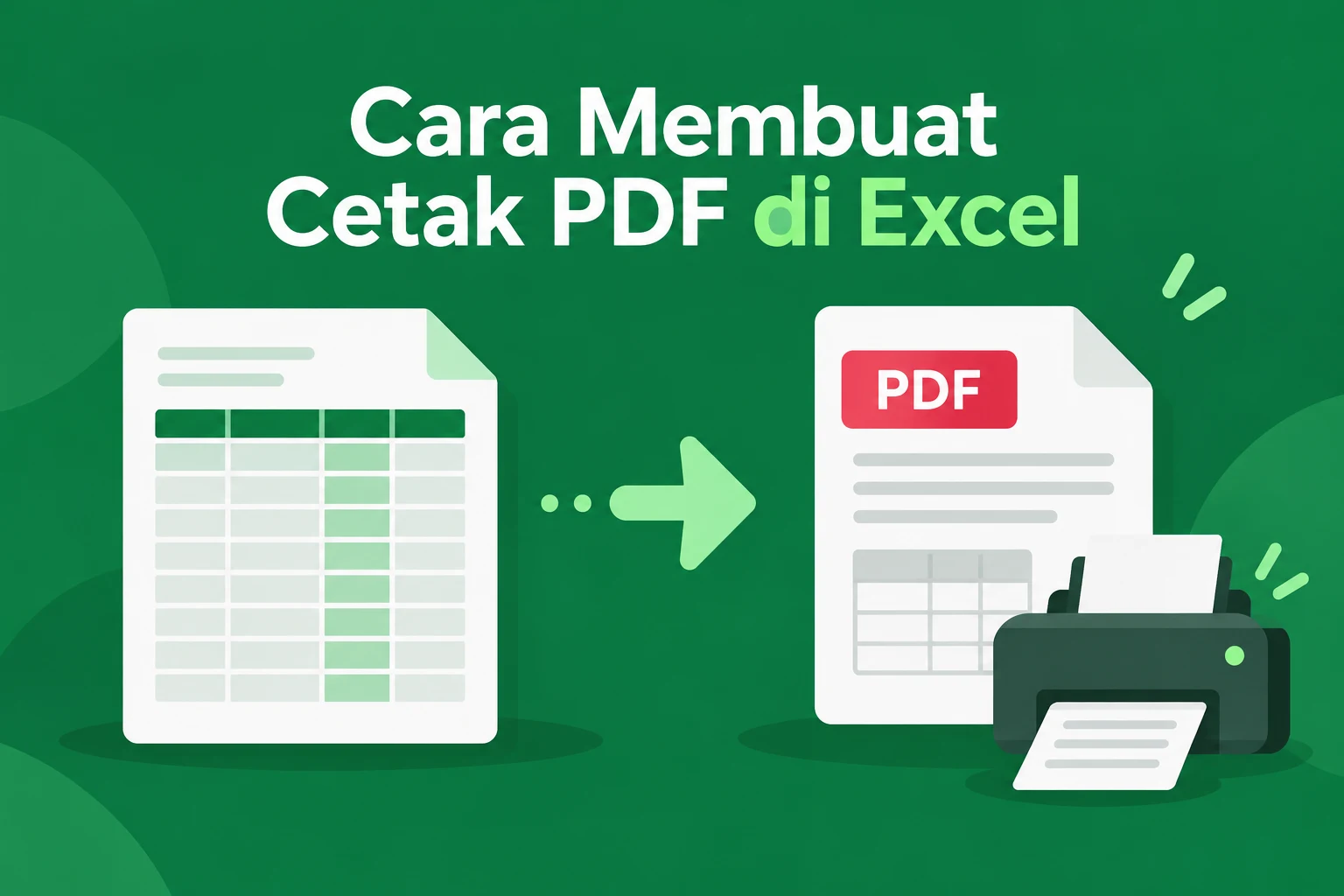 Cara Membuat Cetak PDF di Excel dengan Mudah dan Rapi
