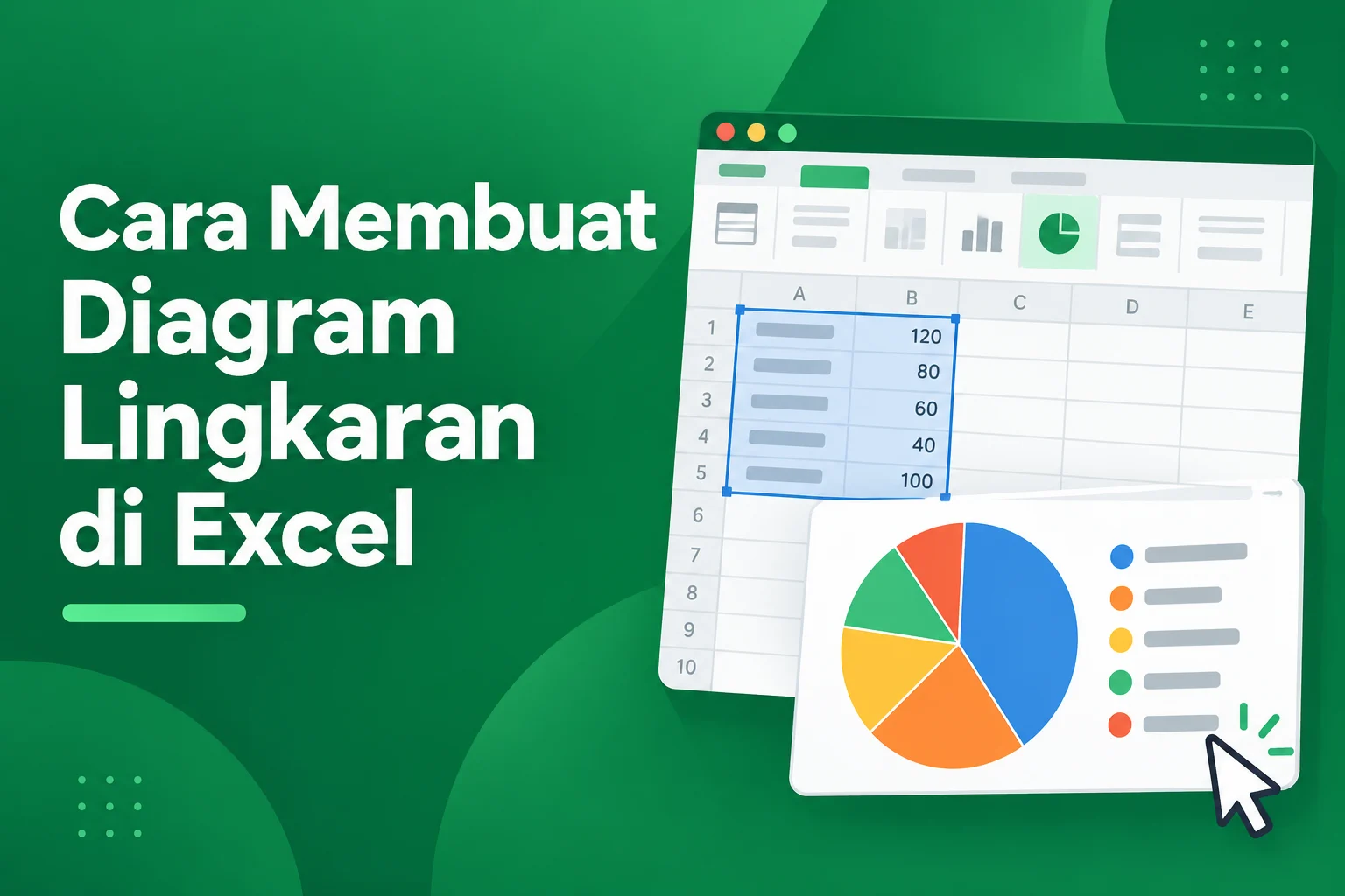 Cara Membuat Diagram Lingkaran di Excel dengan Mudah dan Benar